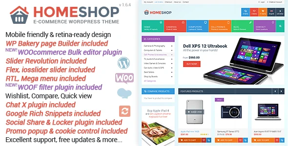 Home Shop – WooCommerce Theme