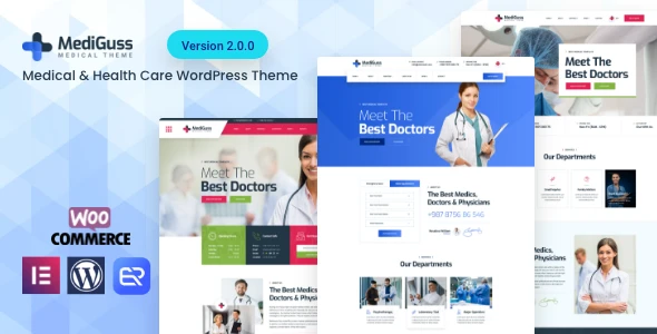 Mediguss – Medical WordPress Theme